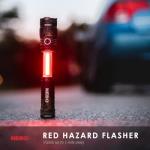 NEBO SLYDE+ Flashlight (2nd Gen) | 400 Lumens, 7 Light Modes, Bright COB Work Light & LED Tactical Flashlight, Magnetic Base, Great for Camping, Water Resistant, Includes 4x AAA Alkaline Batteries