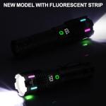 Esgreen Rechargeable Flashlights High Lumens 10000 Single 2 Modes, Super Bright LED Flashlight USB C Long Distance 3280ft, Powerful Long Lasting 10H Heavy Duty Strong Flash Light for Camping Hiking