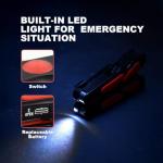 BIBURY Multitool Pliers, 14 in 1 Multi Tool with Flashlight, Scissors, Knife, Stainless Steel Pocket Knife Multifunctional EDC Tool for Camping, Survival, Fishing, Hiking, Hunting, Gifts for Men