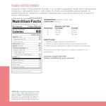 Augason Farms Peanut Butter Powder, 60 Servings