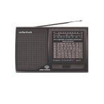 RadioShack Portable Radio Multi Band World Receiver with TV Band + 4 Pack D (UM1) Alkaline Batteries Included for Power