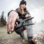 Gerber Gear Multi-Plier 600 - 14-in-1 Multitool with Sheath, Needlenose Pliers, Screwdriver, Serrated Knife, Wire Crimper, Bottle Opener, Can Opener & More - Made in USA - Black with Sheath