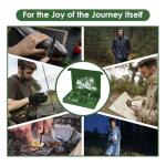 Survival Kit Advent Calendar 2025 for Men – 24-Day Christmas Countdown Gift Box with Outdoor Survival Tools, Perfect Surprise Gifts for Adults, Teens & Outdoor Enthusiasts