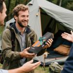 Cozivo Emergency Knife,4.14" Sharp Blade Survival Knife with Leather Sheath,Saw,Survival Whiestle,Knife Sharpener,Glass Breaker for Camping, Hiking, Survival Tactical Men & Women Gift