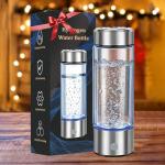2025 Upgrade Hydrogen Water Bottle, Portable Hydrogen Water Ionizer Machine -SPE PEM Tech, Rechargeable Hydrogen Rich Water Glass Bottle for Travel, Gifts for Women, Christmas Gifts, Gifts Idea