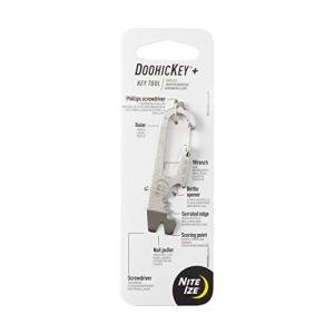 Nite IZE KMTSE-11-R3 DoohicKey Keychain Multi Tool, 1 Count (Pack of 1), Stainless Steel