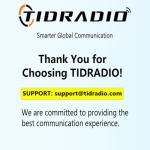 TIDRADIO TD-G100 Rapid Unlimited Range 4G LTE PoC Walkie Talkies Long Range with SIM Cards, Nationwide 5000 Miles Two Way Radios, Global PTT for Family, Logistics, Truck Fleet,Construction site,2 Pack
