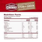 Campbell's Chunky Baked Potato with Steak and Cheese Soup, 18.8 oz. Can
