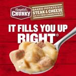 Campbell's Chunky Baked Potato with Steak and Cheese Soup, 18.8 oz. Can