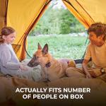 Teton Mountain Ultra Tent; 1 Person Backpacking Dome Tent for Camping