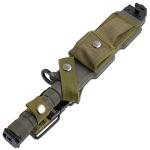 Snake Eye Tactical Fixed Blade Survival Knife, 13-Inch Overall