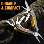 12-in-1 Mini Multitool Knife for EDC & Camping