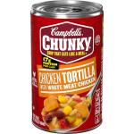Campbell's Chunky Soup, Chicken Tortilla Soup with Grilled White Meat Chicken, 18.6 Oz Can