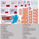 First Aid Kit Refill - Extra Replacement Supplies for First Aid Kits, Loose Packed Restock Supply Pack -77 Piece