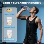 Hydrogen Water Bottle, Portable Hydrogen Water Bottle Generator, 1500 PPB Smart Hydrogen Water Machine with SPE/PEM Tech, Rechargeable Ionizer Machine for Home, Travel & Office Fitness Drinking