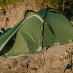 Geertop Portable 2 Person 4 Season Tent Waterproof Backpacking Tent Double Layer All Weather for Camping Hiking Travel Climbing Mountaineering - Easy Set Up (Green)