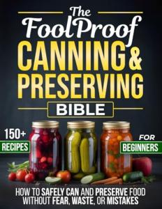 The Foolproof Canning & Preserving Bible: How to Safely Can and Preserve Food Without Fear, Waste, or Mistakes—Simple Recipes to Build a Secure, Abundant Pantry You Can Trust All Year
