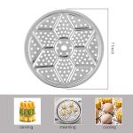 KCKHFA 3 Pack Pressure Canner Racks, 11-inch Canning Supplies, Stainless Steel Premium Steamer Rack for Water Bath Canner - Compatible with Presto, All-American and More