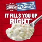 Campbell's Chunky Soup, New England Clam Chowder, 18.8 Oz Can