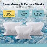 Portable Alkaline Water Filter Pouch (3-Pack)