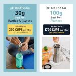 Portable Alkaline Water Filter Pouch (3-Pack)