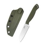 JXE JXO Fixed Blade Knife, 3.2" 420 Steel Blade Small Knife with G10 Handle Full Tang with Kydex Sheath