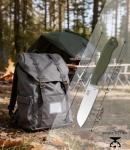 JXE JXO Fixed Blade Knife, 3.2" 420 Steel Blade Small Knife with G10 Handle Full Tang with Kydex Sheath