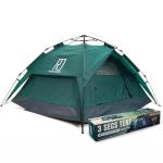 Reactive Outdoor Tent - 3 Second Tent - 3 Sec Instant Pop Up - Easy and Quick Setup Camping - 1 Person Setup Waterproof Double Layer Outdoor Camping (Large (2-3 Person))