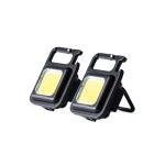 Travelon Set of 2, COB Multy-use Rechargable Travel Lights
