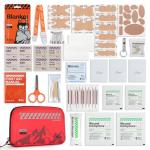RHINO RESCUE Small First Aid Kit Ultralight Water-Resistent Medical Kit for Hiking, Backpacking, Cycling, Travel, Vehicles
