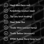 Überleben FIREKIT Survival Fire Starter Set