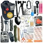 GunZee 175-Piece Survival Gear and First Aid Kit