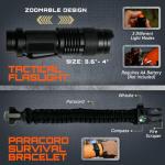 GunZee 175-Piece Survival Gear and First Aid Kit