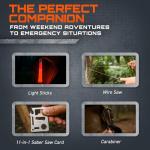 GunZee 175-Piece Survival Gear and First Aid Kit