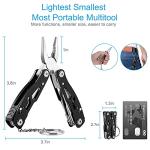 2PCS Bovgero Mini Multitool Pliers 15 in 1, Handmade Multi Tool Plier, Premium Keychain Multitool, Small Multi-tool, Birthday Fathers Day Gift for Men Him Husband Boyfriend Father Handyman