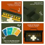 270-Piece Medi-Can First Aid Kit for Preppers