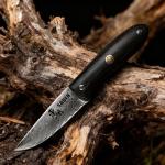 SODEN Damascus Camping Knife, VG-10 Core Full Tang Fixed Blade for Survival & Outdoor Hunting | Ergonomic Rosewood Handle | Premium Knife Tool