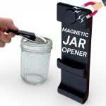 Magnetic Canning & Mason Jar Opener – Easy Vacuum Seal Release Tool for Regular & Wide Mouth Lids, Effortless Jar Opening Aid (Black)