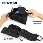 Tactical Medical Pouch Molle IFAK: First Aid Pouches Kit Empty-Small Tactical Duty Belt Medical Bag Rip Away