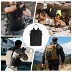 Tactical Medical Pouch Molle IFAK: First Aid Pouches Kit Empty-Small Tactical Duty Belt Medical Bag Rip Away