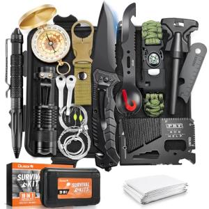 21-in-1 Survival Kit: Ultimate Prepper Gifts