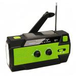 Emergency Crank Weather Radio with NOAA Alerts, 14800mWh Solar Hand Crank Emergency Radio, AM FM Portable Weather Radio with Phone Charger, Emergency Radio with SOS Alarm LED Flashlight & Reading Lamp