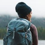 MecArmy CMP Handmade Brass Mini Compass, Pocket Compass Hiking Survival, Small IPX5 Waterproof, Glow-in-The-Dark, Compact, Necklace Pendant, Keychain & Lanyard Mount, Ideal Gift for Women Men