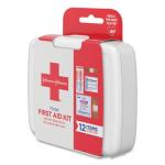 Johnson & Johnson First Aid to Go Portable Mini Travel Kit, 12 Pieces