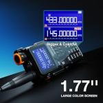 BAOFENG K5PLUS Tri-Band Ham Radio Long Range, UHF VHF 1.25M Handheld 10W Tri-Power Two Way Radio with Airband, NOAA, 2500mAh Battery, Speaker Mic, 999CH, Frequency Copy, Scramble