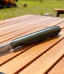 JXE JXO Fixed Blade Knife, 3.6" 420 Steel Blade Small Knife with G10 Handle Full Tang with Kydex Sheath for Outdoor Camping, Survival, Hiking