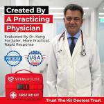 Comprehensive 326 Piece Waterproof First Aid Kit