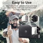 NOAA Weather AM FM Portable Radio with Best Reception, Transistor Radio, 3 X D Battery Operated Radios or AC Power for Household & Outdoor, Plug in Wall by PRUNUS