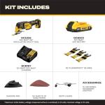 DEWALT 20V MAX XR Cordless Oscillating Multi-Tool Kit