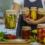 Acellegic 10 Set Fermenting Spring Weight and Plastic Press 4" Diameter Fermenting Jar Mesh Presser Wide Mouth Pickle Can Press Mesh for Canning Pickling Fermentation